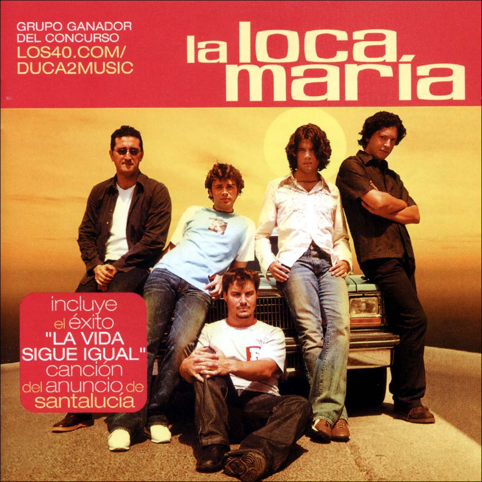 Cartula Frontal de La Loca Maria - La Loca Maria