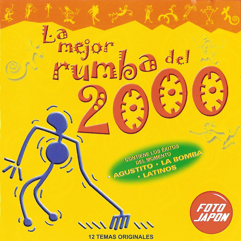 Cartula Frontal de La Mejor Rumba Del 2000