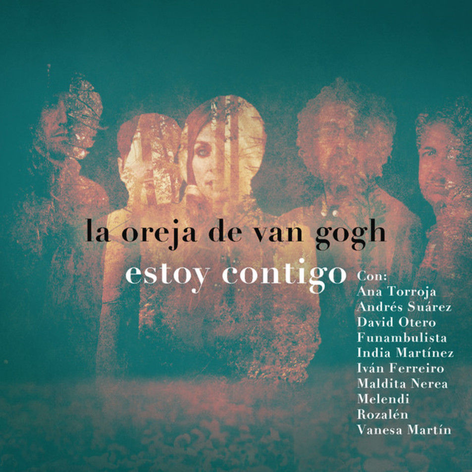 Cartula Frontal de La Oreja De Van Gogh - Estoy Contigo (Cd Single)