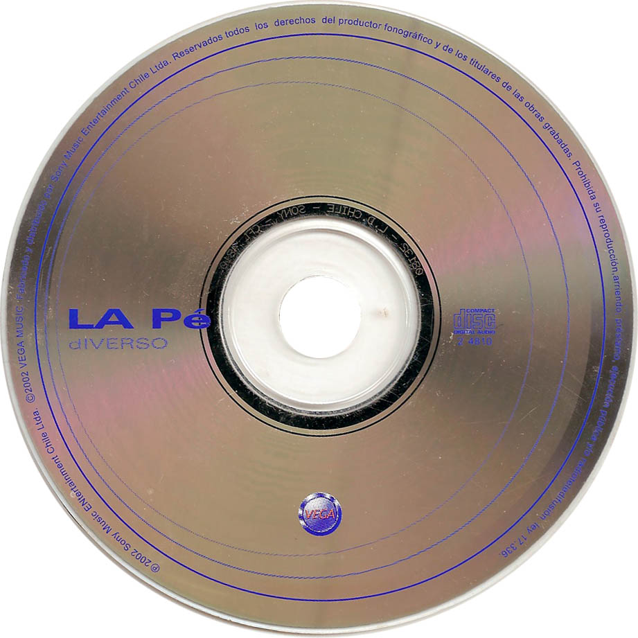 Cartula Cd de La Pe - Diverso