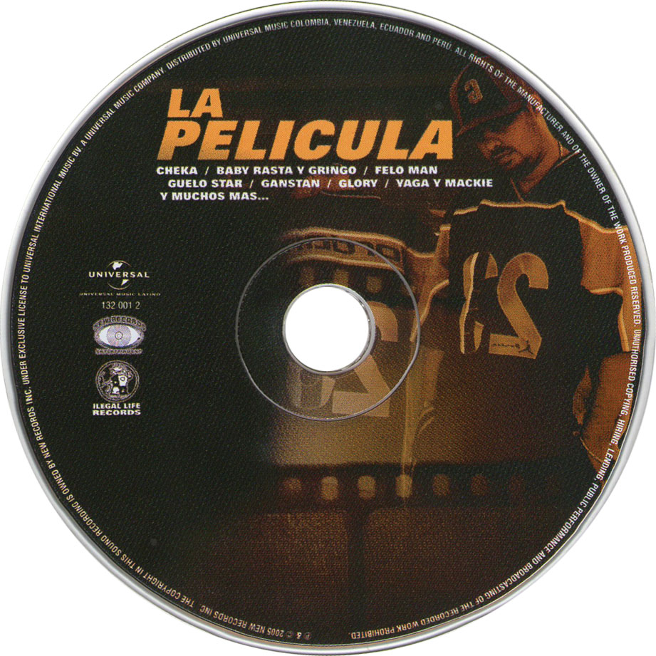 Cartula Cd de La Pelicula