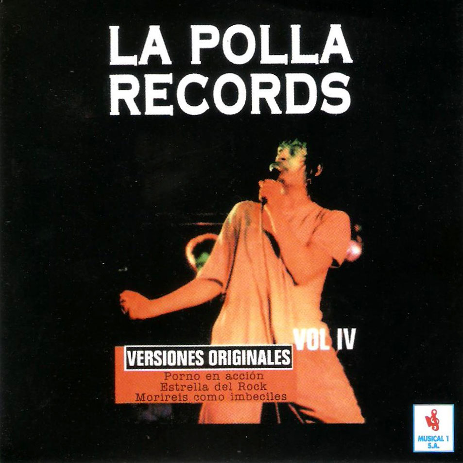 Cartula Frontal de La Polla Records - Volumen IV