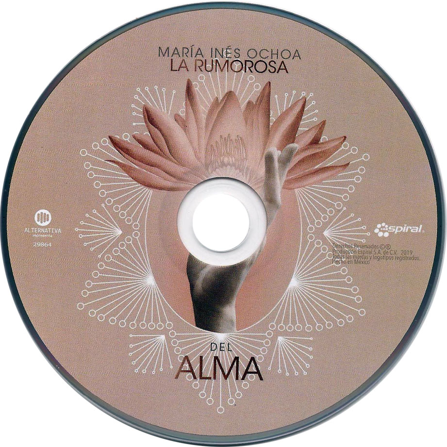 Cartula Cd de La Rumorosa - Del Alma
