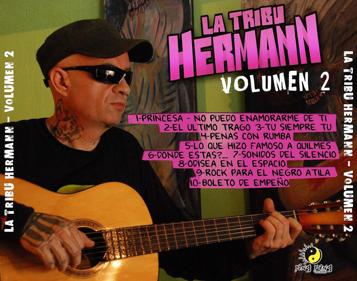 Cartula Trasera de La Tribu Hermann - Volumen 2