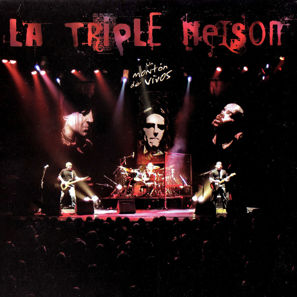 Cartula Frontal de La Triple Nelson - Un Monton De Vivos