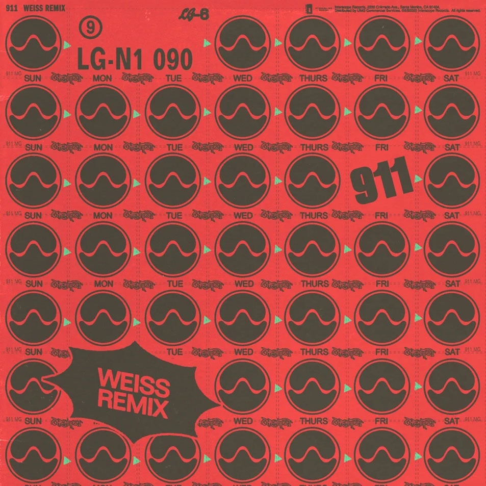 Cartula Frontal de Lady Gaga - 911 (Weiss Remix) (Cd Single)