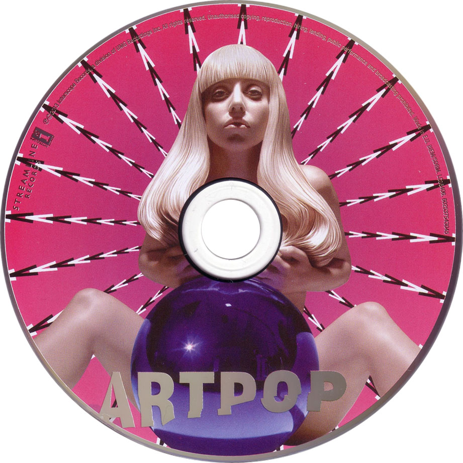 Cartula Cd de Lady Gaga - Artpop