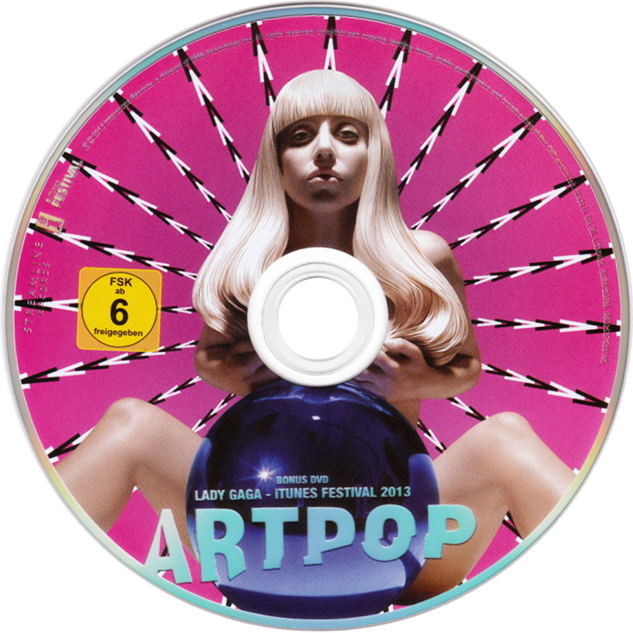 Cartula Dvd de Lady Gaga - Artpop (Deluxe Edition)