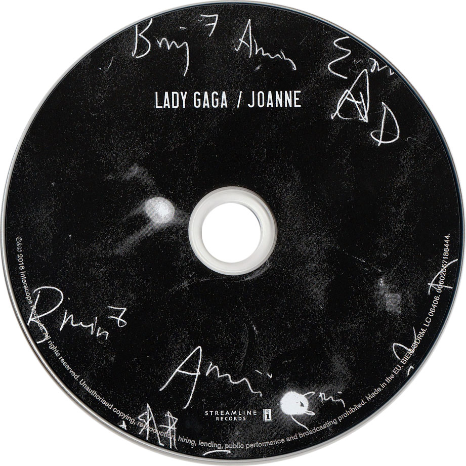 Cartula Cd de Lady Gaga - Joanne (Deluxe Edition)