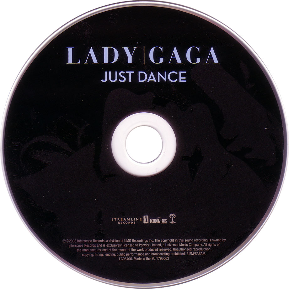 Cartula Cd de Lady Gaga - Just Dance (Featuring Colby O'donis) (Cd Single) (Reino Unido)
