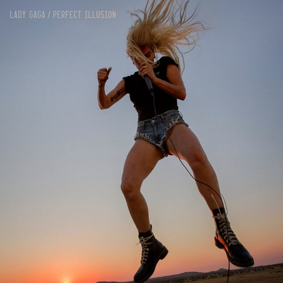 Cartula Frontal de Lady Gaga - Perfect Illusion (Cd Single)