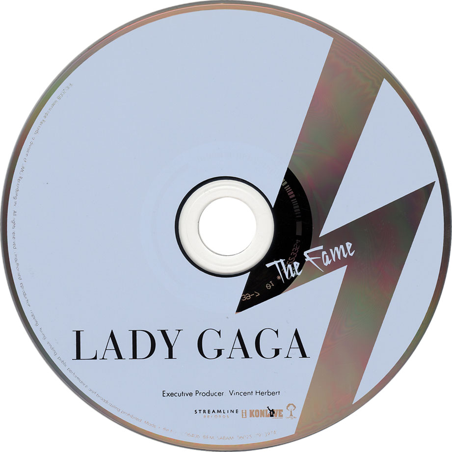 Cartula Cd de Lady Gaga - The Fame (15 Canciones)