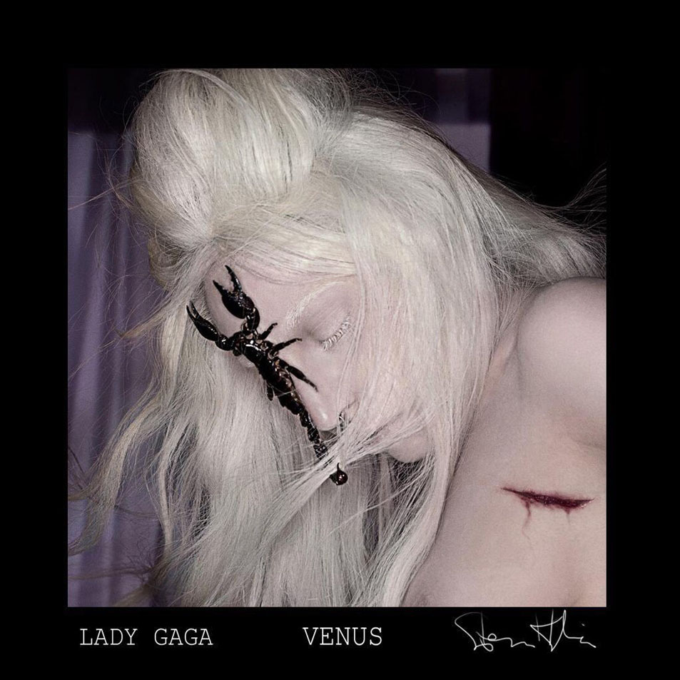 Cartula Frontal de Lady Gaga - Venus (Cd Single)