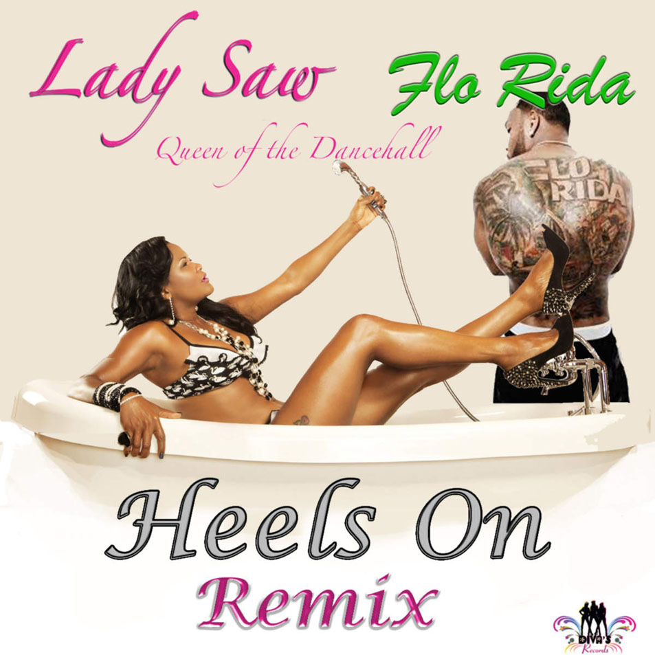Cartula Frontal de Lady Saw - Heels On (Featuring Flo Rida) (Remix) (Cd Single)