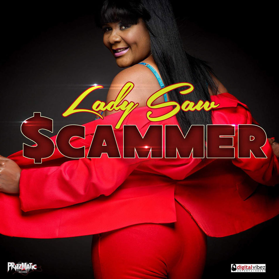 Cartula Frontal de Lady Saw - Scammer (Cd Single)