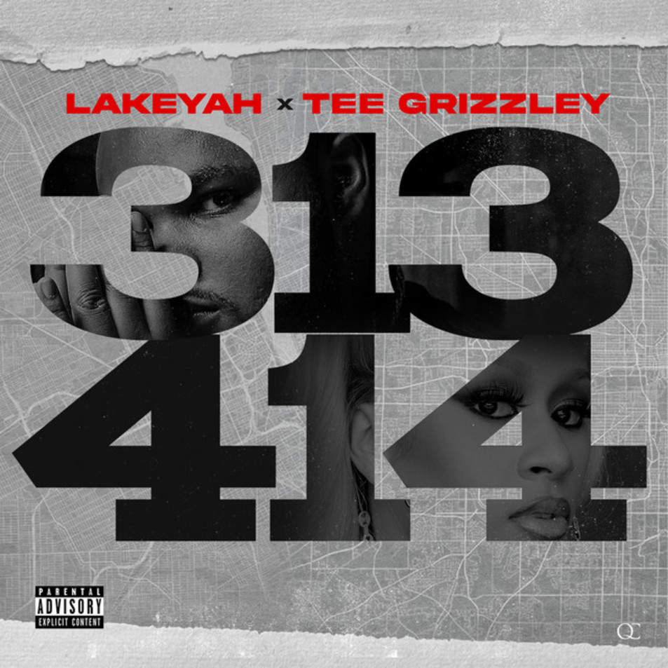 Cartula Frontal de Lakeyah - 313-414 (Featuring Tee Grizzley) (Cd Single)