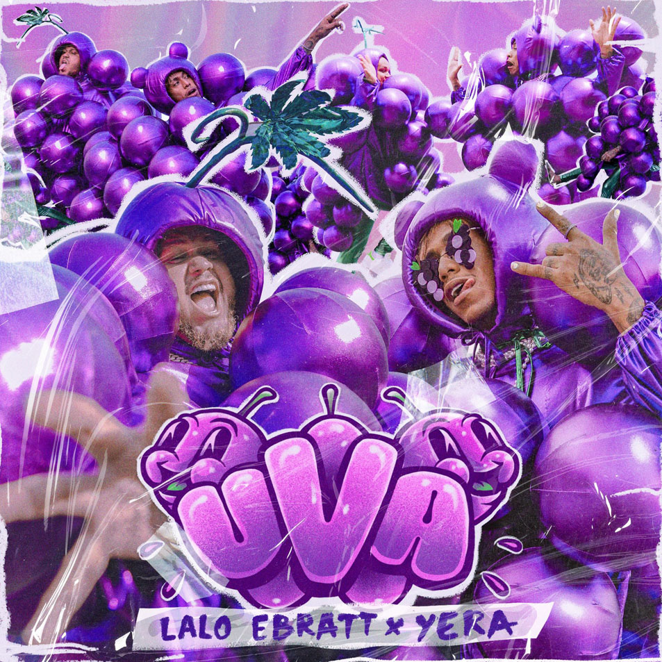 Cartula Frontal de Lalo Ebratt - Uva (Featuring Yera) (Cd Single)