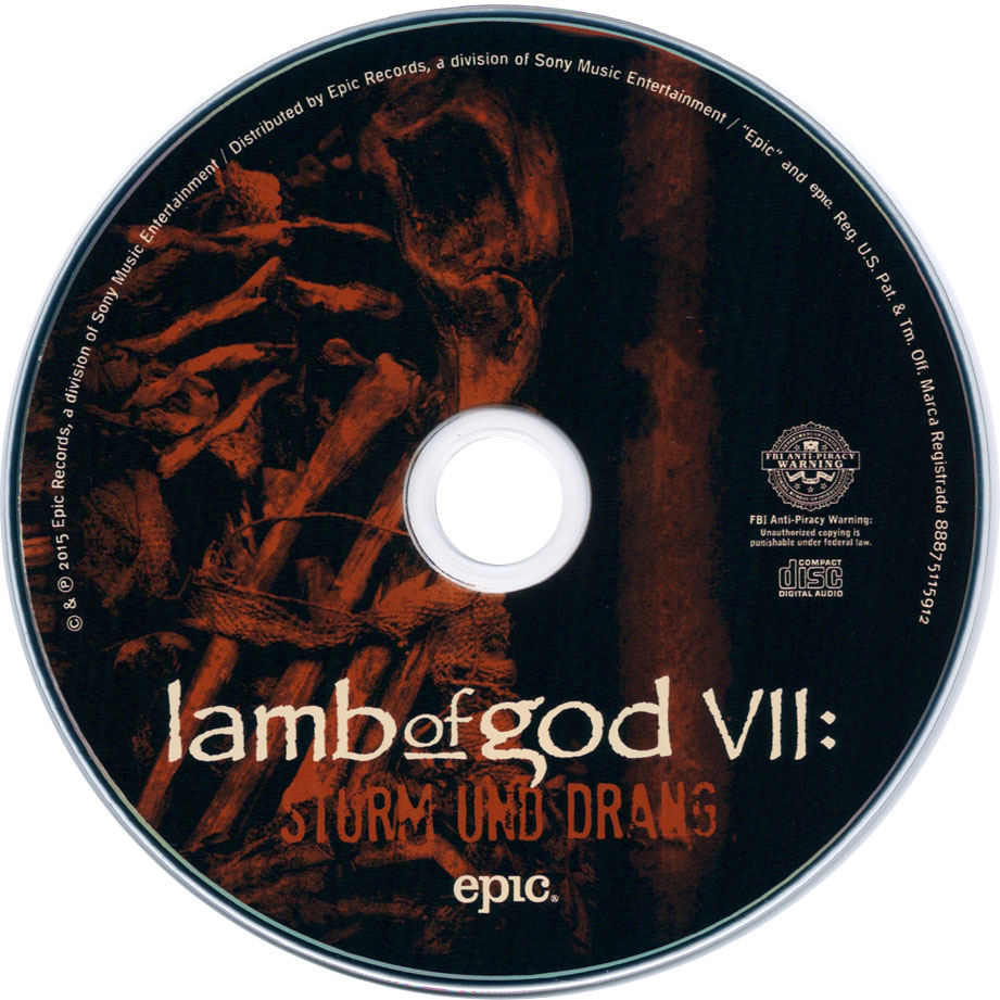 Cartula Cd de Lamb Of God - Vii: Sturm Und Drang (Deluxe Edition)