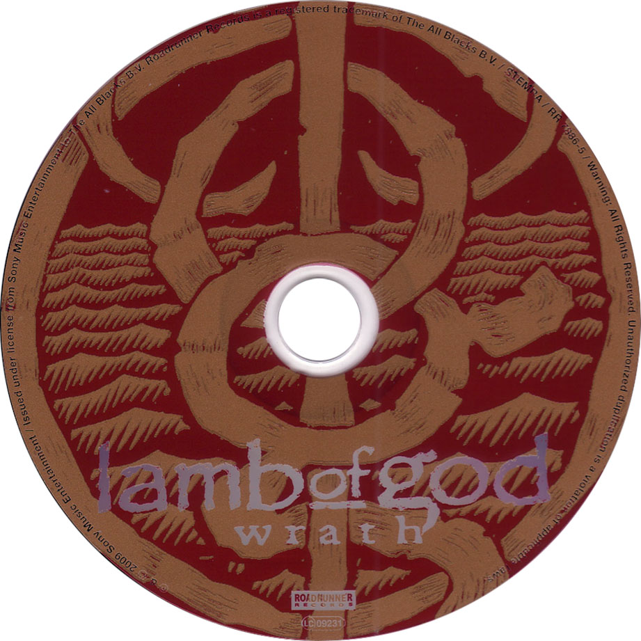 Cartula Cd de Lamb Of God - Wrath (Limited Edition)