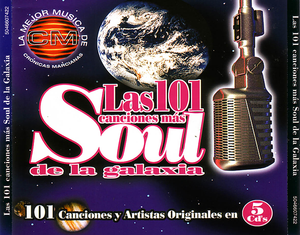 Cartula Frontal de Las 101 Canciones Mas Soul De La Galaxia