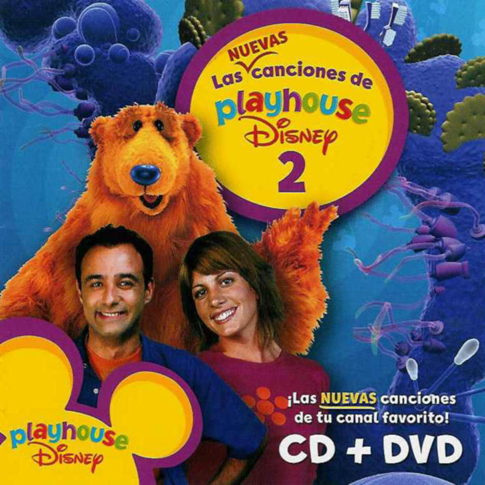 Caratula Frontal De Las Canciones De Playhouse Disney 2 Portada