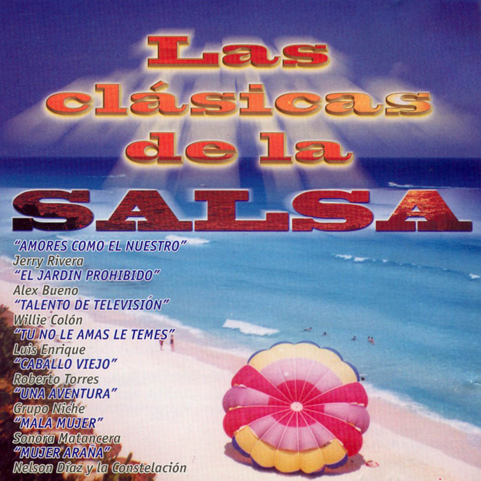 Cartula Frontal de Las Clasicas De La Salsa