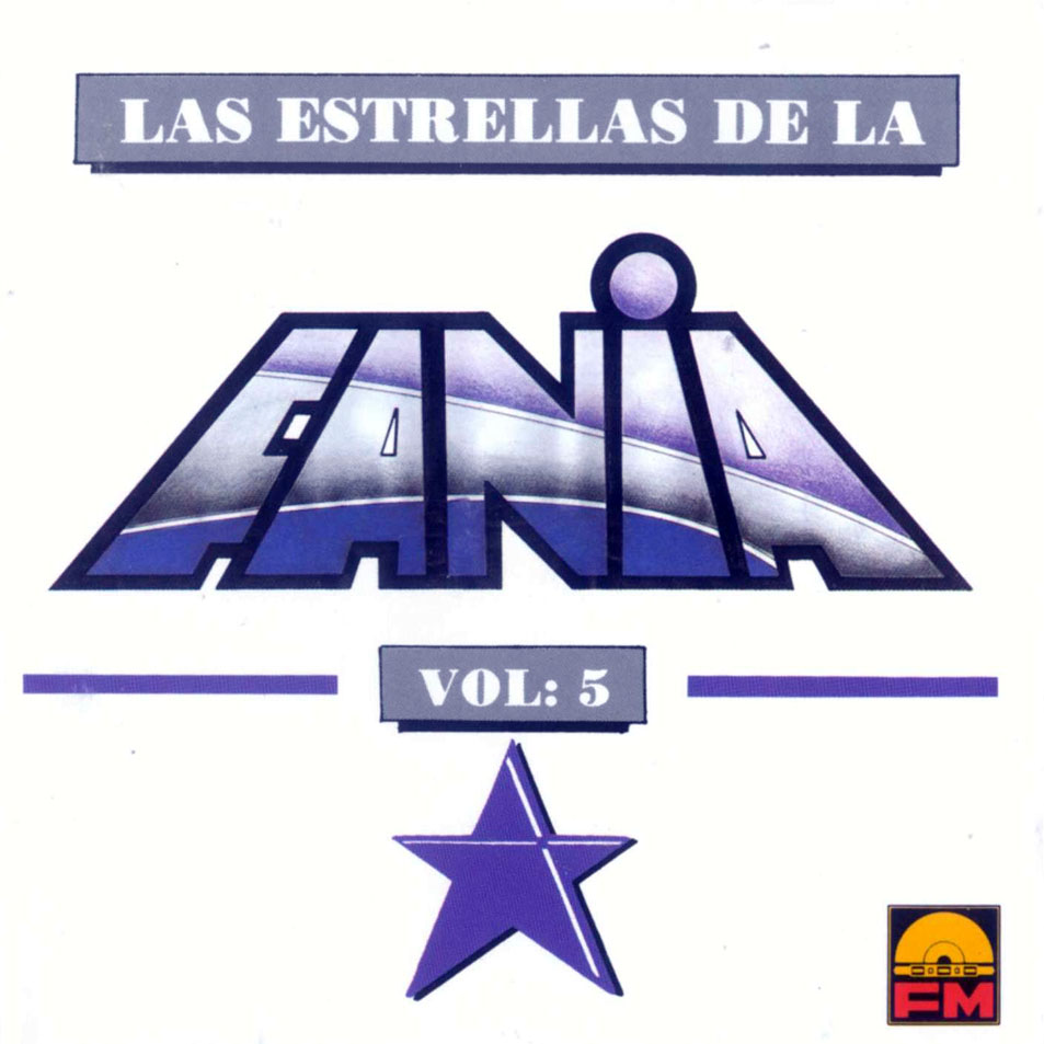 Cartula Frontal de Las Estrellas De La Fania Volumen 5