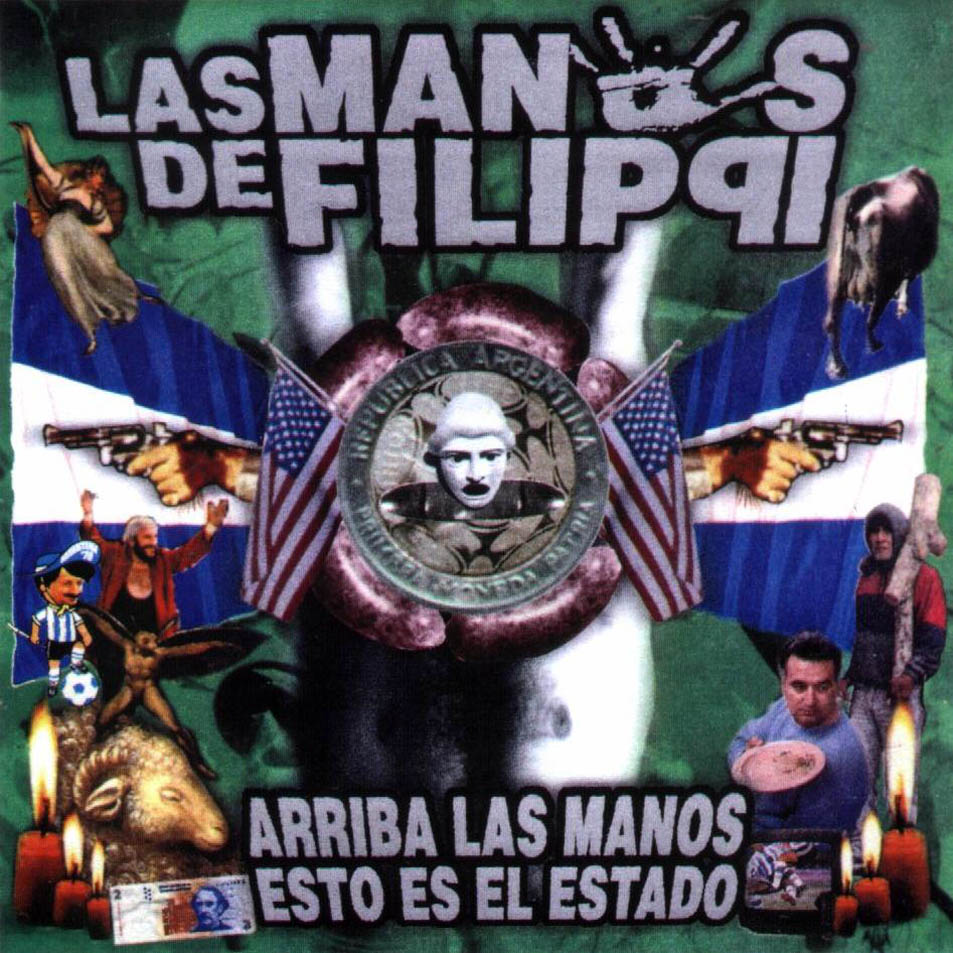Cartula Frontal de Las Manos De Filippi - Arriba Las Manos, Esto Es El Estado