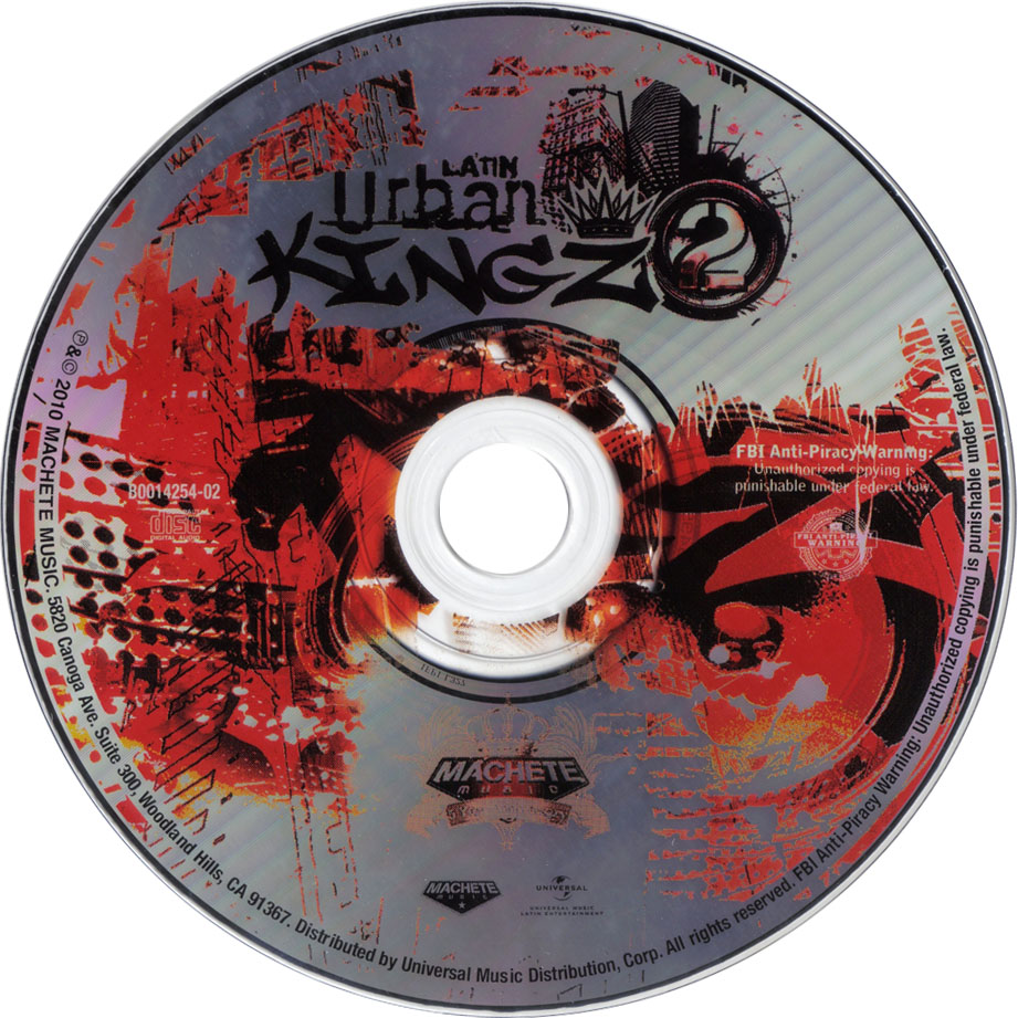 Cartula Cd de Latin Urban Kingz 2