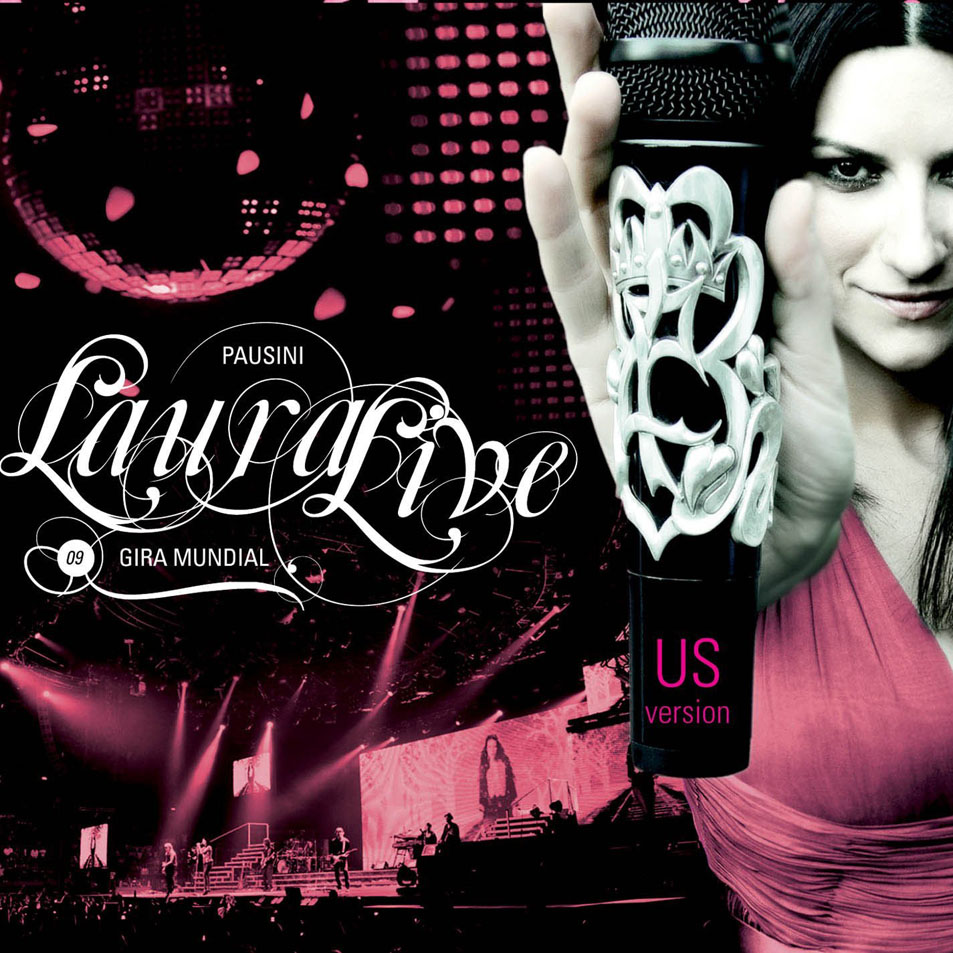 Cartula Frontal de Laura Pausini - Laura Live Gira Mundial 09 (Usa Edition)