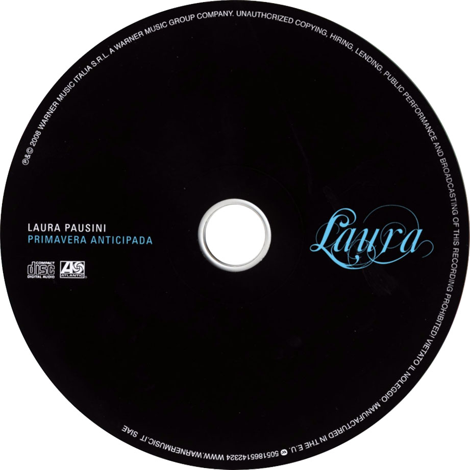 Cartula Cd2 de Laura Pausini - Primavera In Anticipo / Primavera Anticipada
