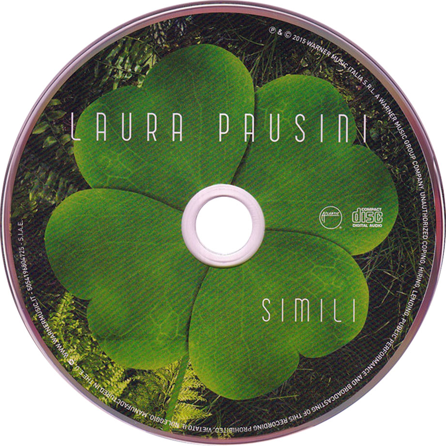 Cartula Cd de Laura Pausini - Simili