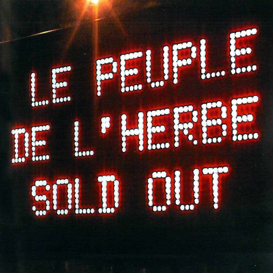 Cartula Frontal de Le Peuple De L'herbe - Sold Out