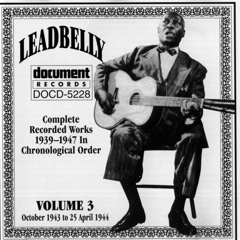 Cartula Frontal de Lead Belly - Complete Recorded Works Volume 3