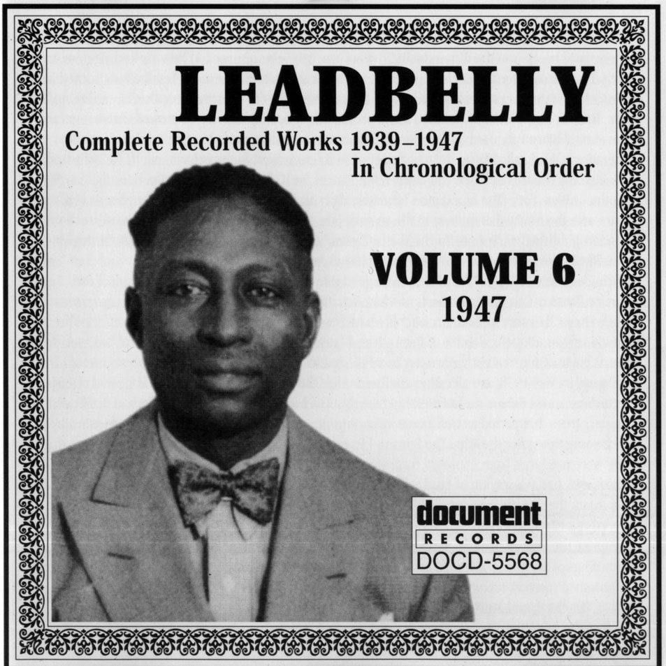 Cartula Frontal de Lead Belly - Complete Recorded Works Volume 6