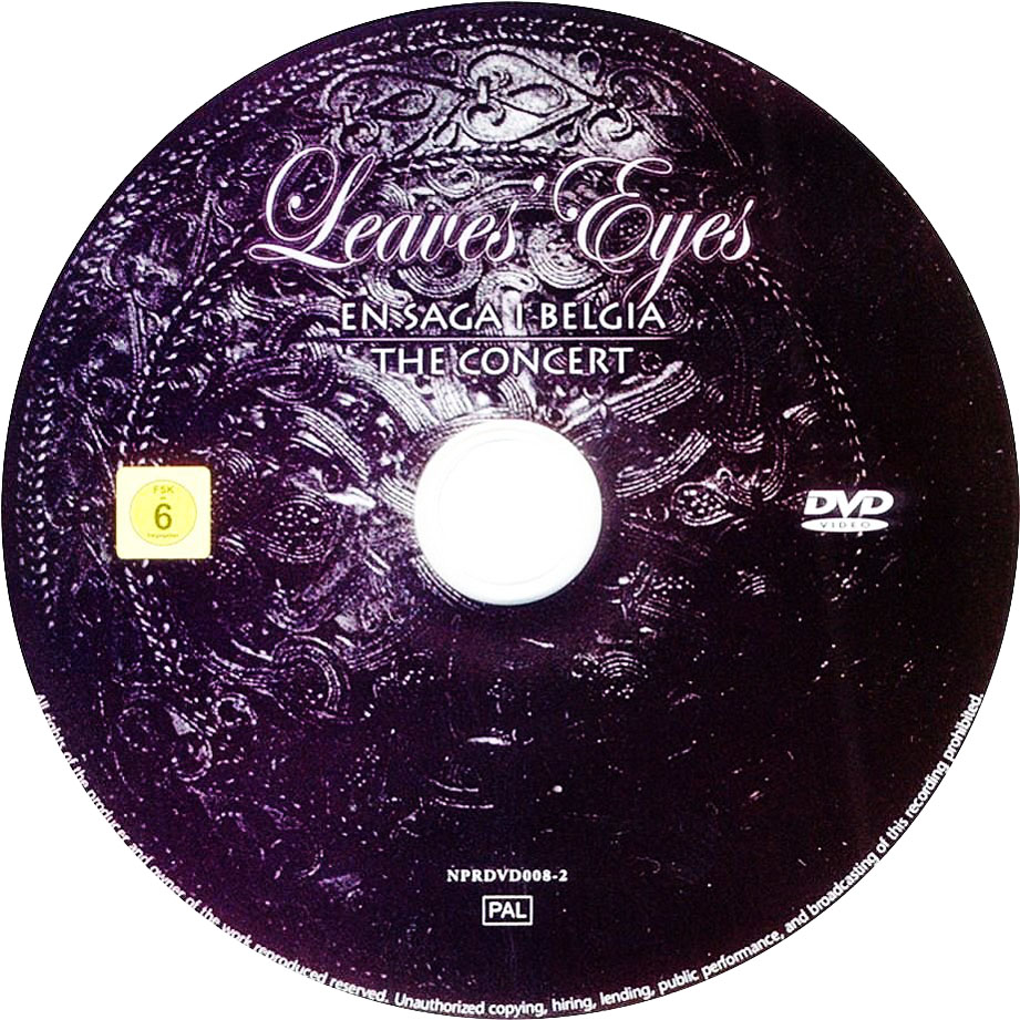 Cartula Dvd1 de Leaves' Eyes - We Came With The Northern Winds (Dvd)