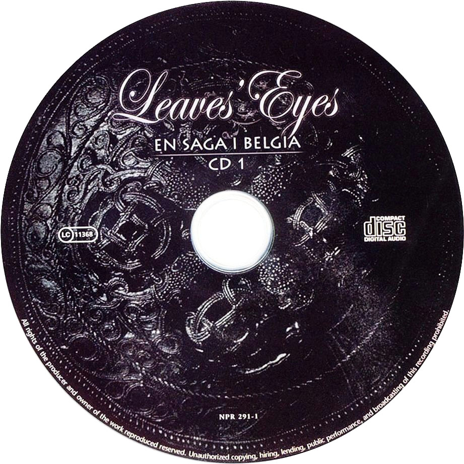 Cartula Dvd4 de Leaves' Eyes - We Came With The Northern Winds (Dvd)