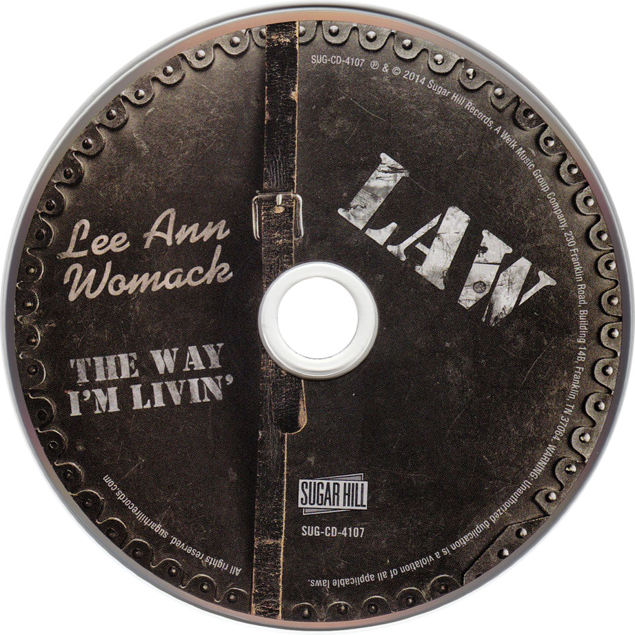 Cartula Cd de Lee Ann Womack - The Way I'm Livin'