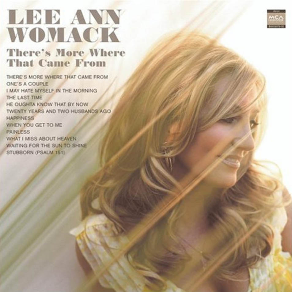 Cartula Frontal de Lee Ann Womack - There's More Where That Came From