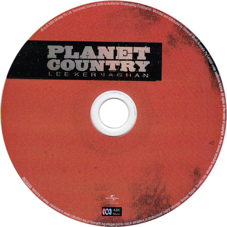 Cartula Cd de Lee Kernaghan - Planet Country