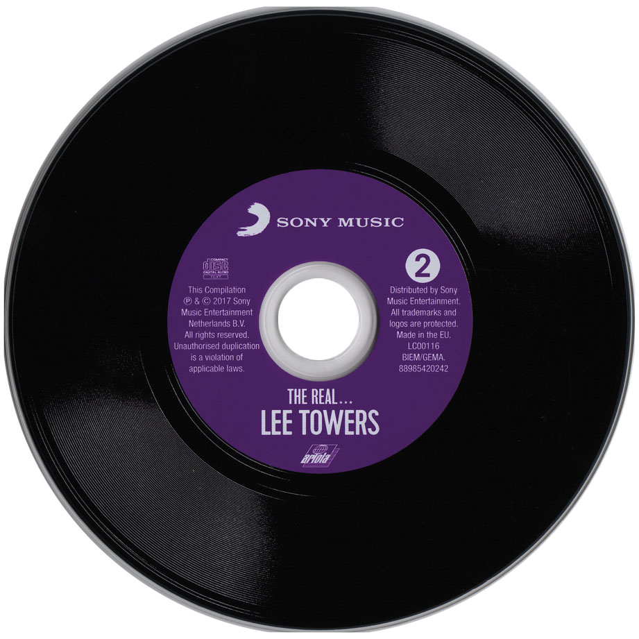 Cartula Cd2 de Lee Towers - The Real... Lee Towers: The Ultimate Collection