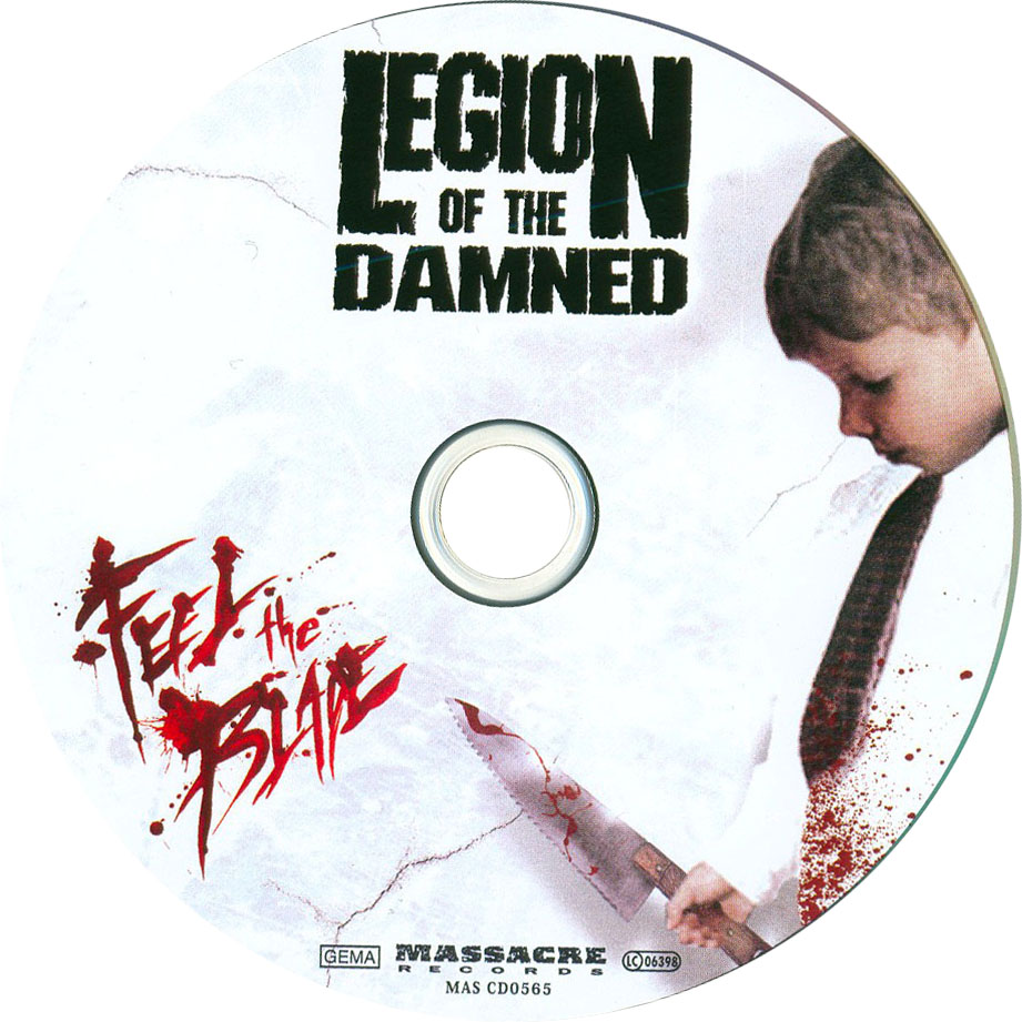 Carátula Cd de Legion Of The Damned - Feel The Blade