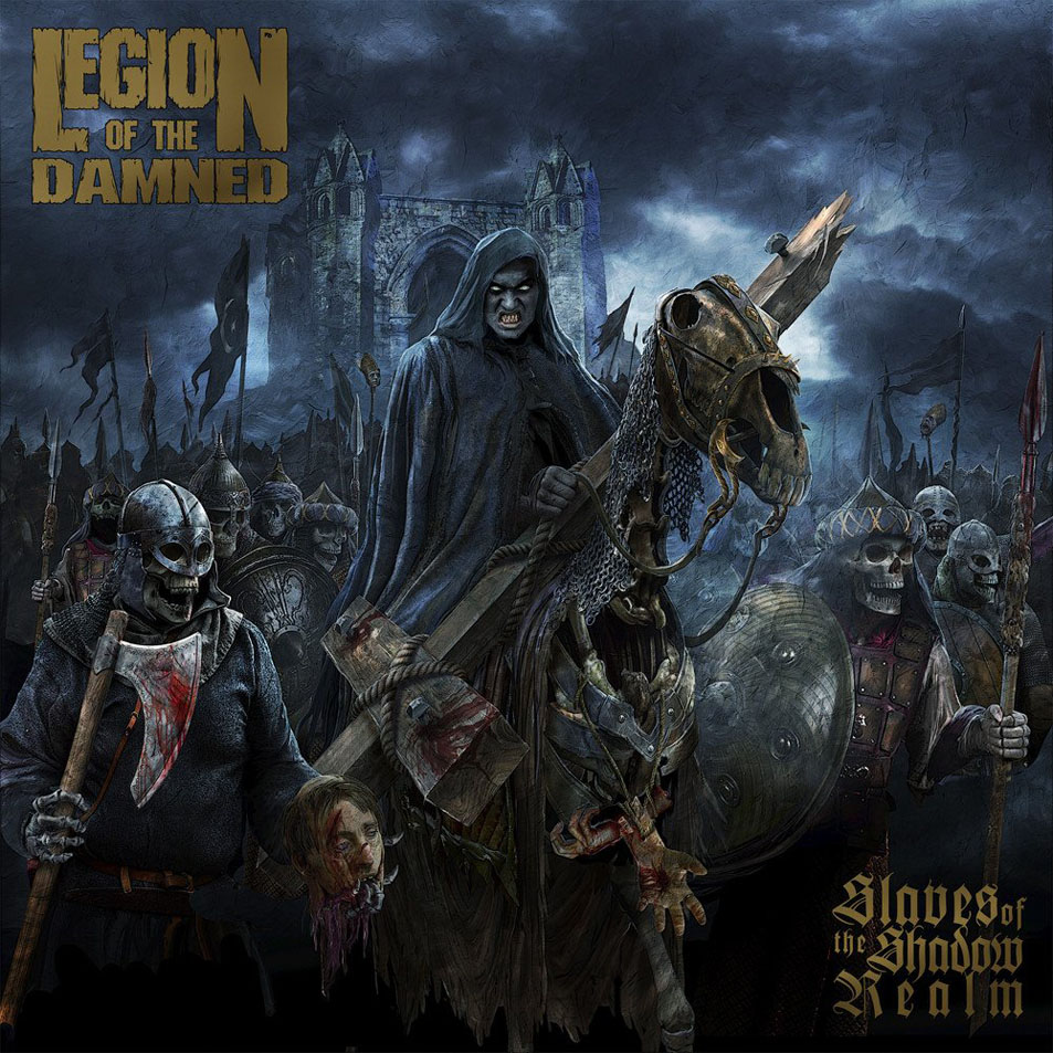 Carátula Frontal de Legion Of The Damned - Slaves Of The Shadow Realm