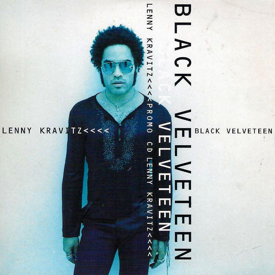 Cartula Frontal de Lenny Kravitz - Black Velveteen (Cd Single)