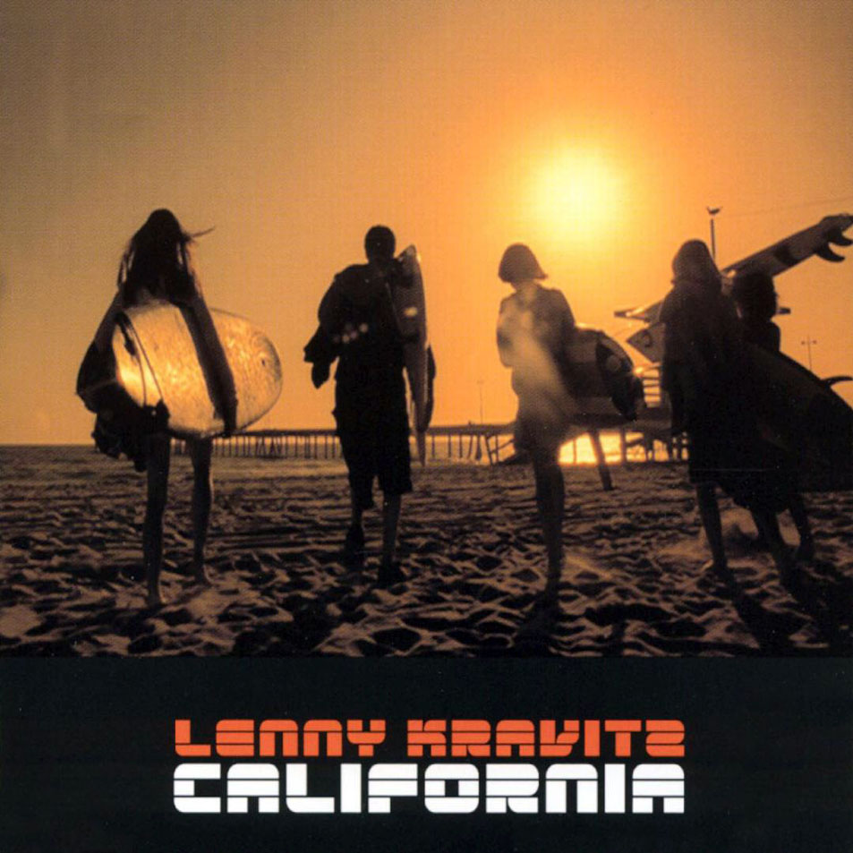 Cartula Frontal de Lenny Kravitz - California (Cd Single)
