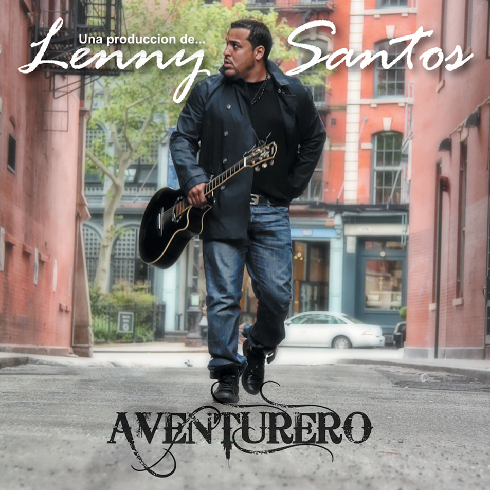 Cartula Frontal de Lenny Santos - Aventurero
