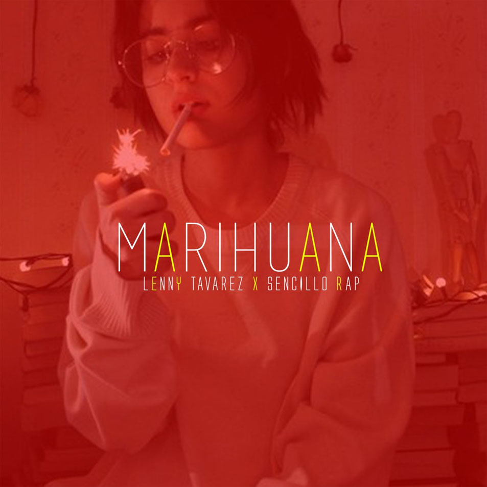 Cartula Frontal de Lenny Tavarez - Marihuana (Featuring Sencillo Rap) (Cd Single)