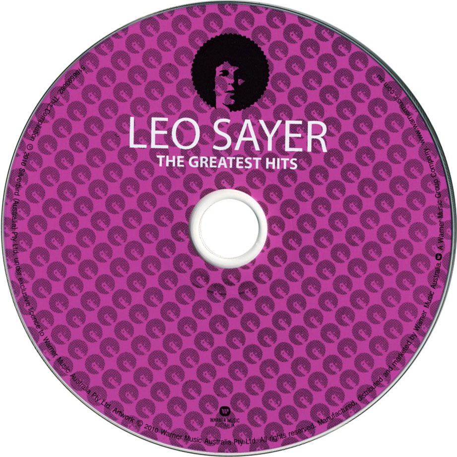 Cartula Cd de Leo Sayer - The Greatest Hits