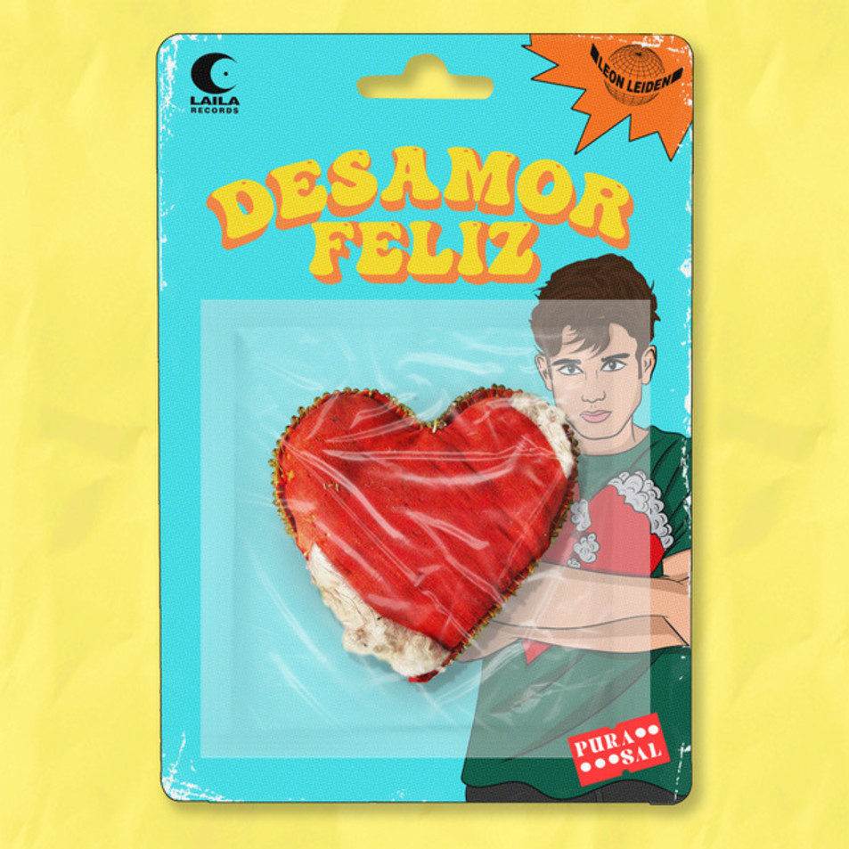 Cartula Frontal de Leon Leiden - Desamor Feliz (Pura Sal) (Cd Single)