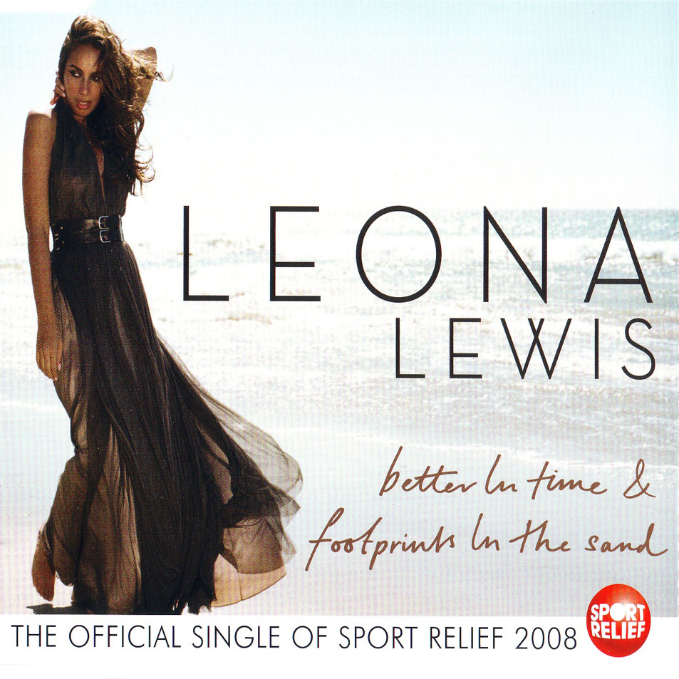 Cartula Frontal de Leona Lewis - Better In Time / Footprints In The Sand (Cd Single)